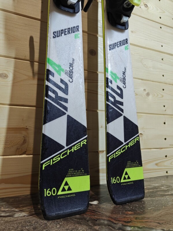 LYŽE FISCHER RC4 SUPERIOR RC AIR CARBON 160CM